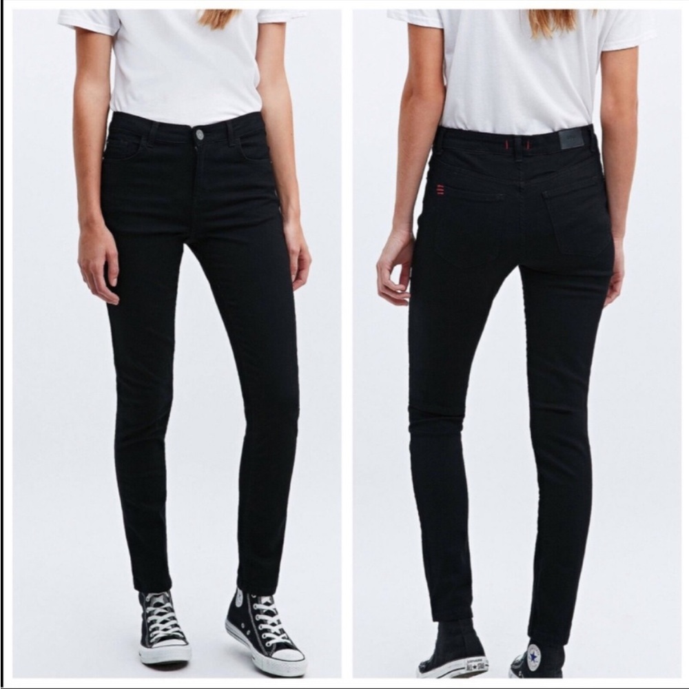 BDG High Rise Cigarette skinny jeans, cropped